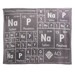 Periodic Table Elements Throw Blanket Product Image