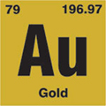 ACS Element Pin - Gold  Product Image